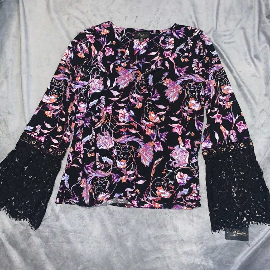 Beautiful Thalia Long Sleeve Blouse